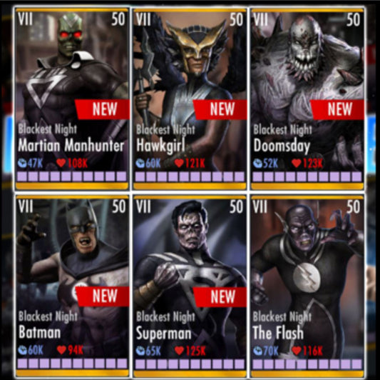 Ultimate Blackest Night Pack